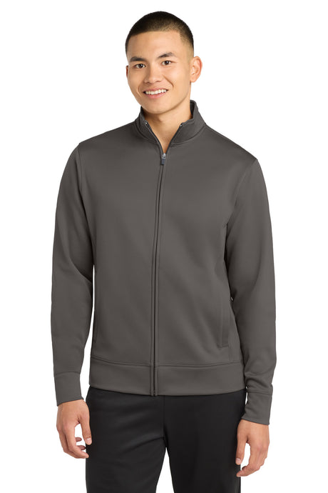 Sport-Tek Men's   Sport-Wick   Fleece Full-Zip Jacket