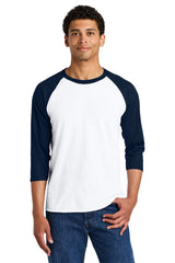 JERZEES Unisex Premium Blend Combed Ring Spun 3/4-Sleeve Raglan T-Shirt 560R