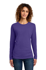 Port & Co Women's   Long Sleeve Core Cotton Tee