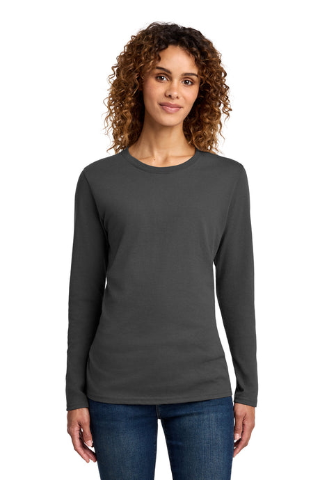 Port & Co Women's   Long Sleeve Core Cotton Tee