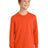 Port & Co Youth   Long Sleeve Core Cotton Tee