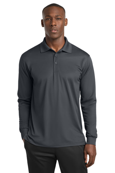 Sport-Tek Men's   Long Sleeve Micropique Sport-Wick   Polo