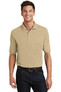 Port Authority Men's   Heavyweight Cotton Pique Polo with Pocket