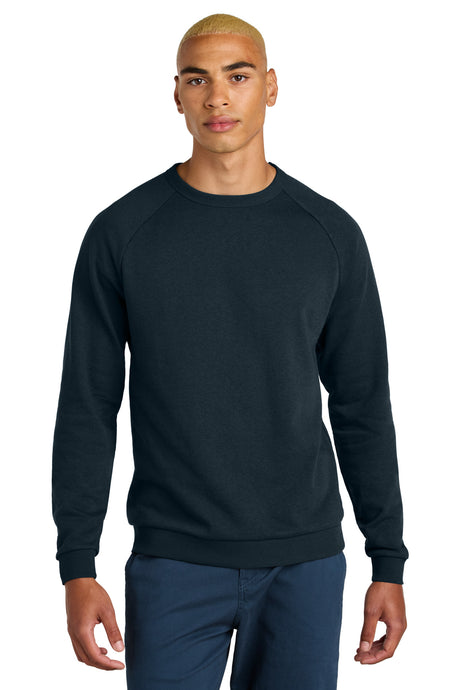 District Men's   Perfect Tri   Fleece Crewneck Sweatshirt DT1304