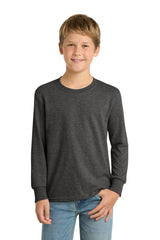 Port & Co Youth   Long Sleeve Core Cotton Tee