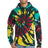 Port & Co Men's   Tie-Dye Pullover Hooded Sweatshirt