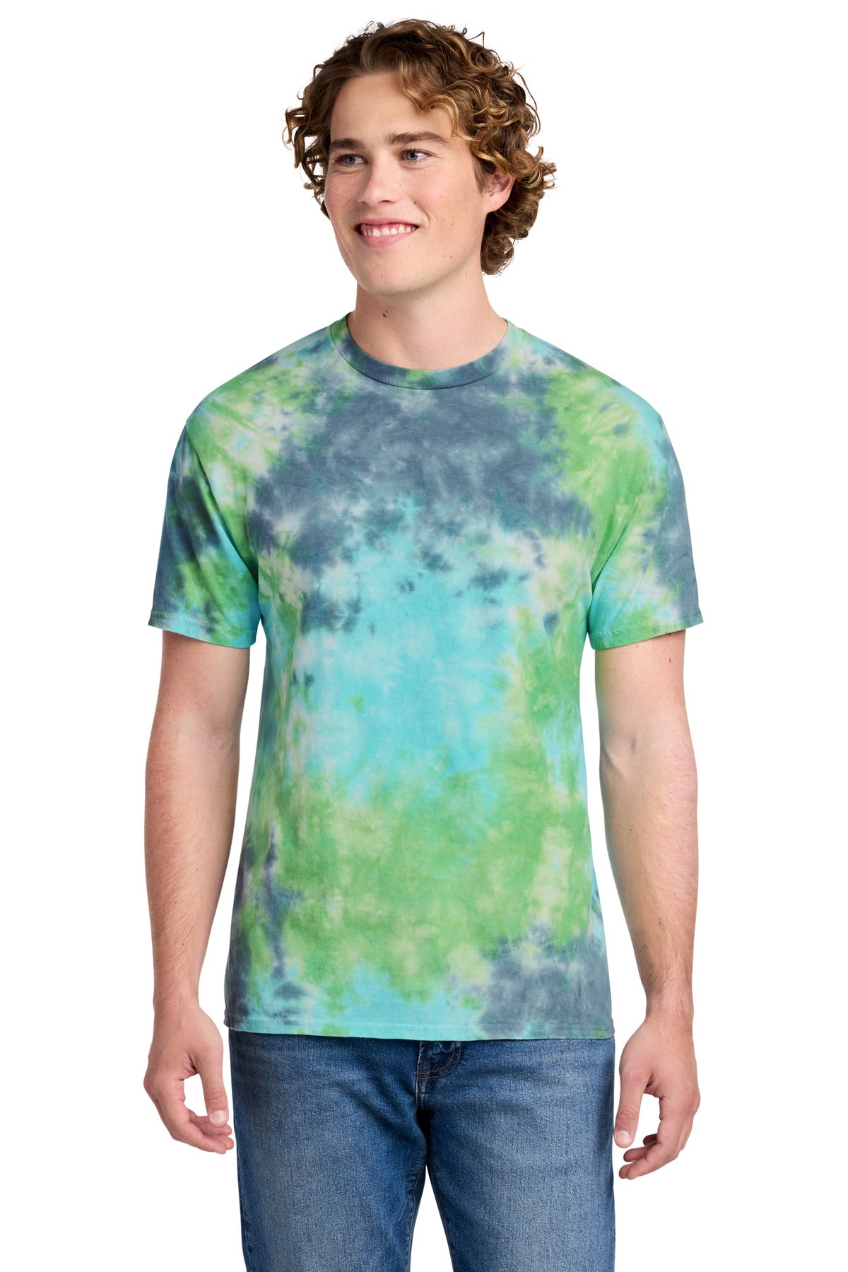 Port & Co Men's   Crystal Tie-Dye Tee PC145