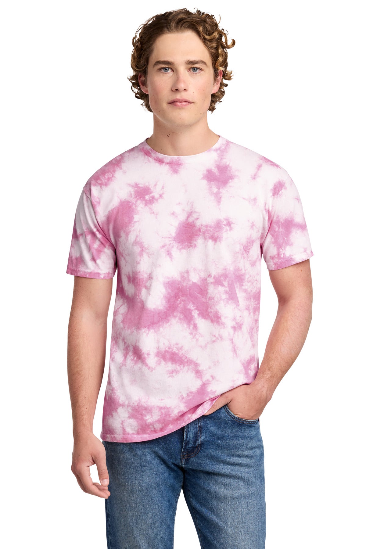 Port & Co Men's   Crystal Tie-Dye Tee PC145