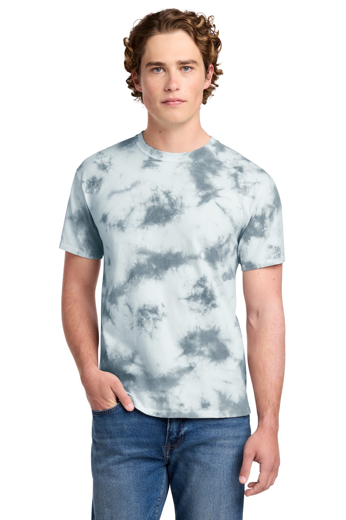 Port & Co Men's   Crystal Tie-Dye Tee PC145
