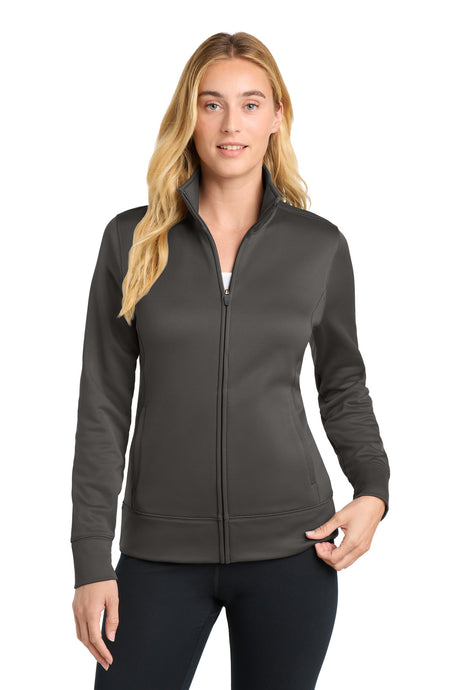 Sport-Tek Women's   Sport-Wick   Fleece Full-Zip Jacket