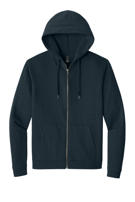 District Men's   Perfect Tri   Fleece Full-Zip Hoodie DT1302