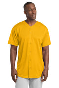 Sport-Tek Men's   PosiCharge   Tough Mesh Full-Button Jersey