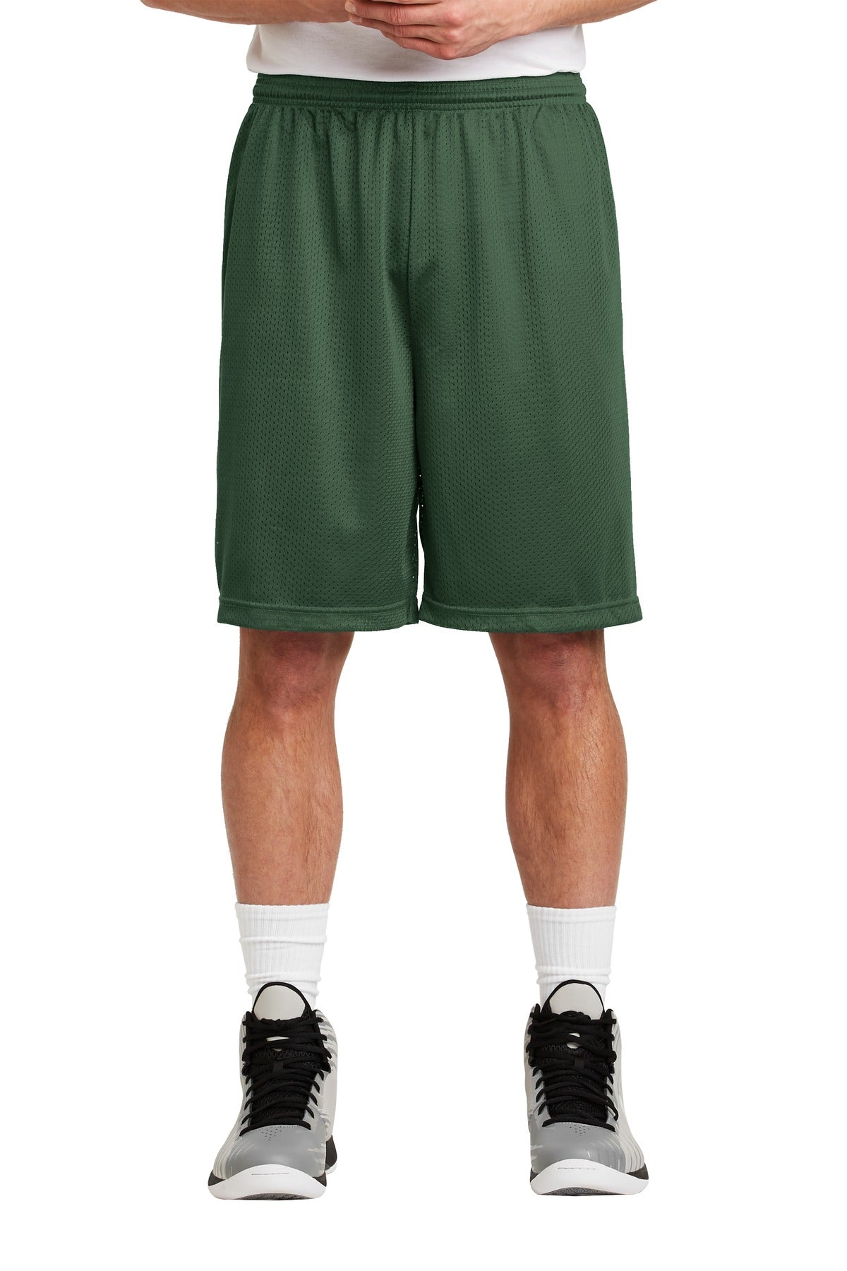 Sport-Tek Men's   Long PosiCharge   Classic Mesh Short