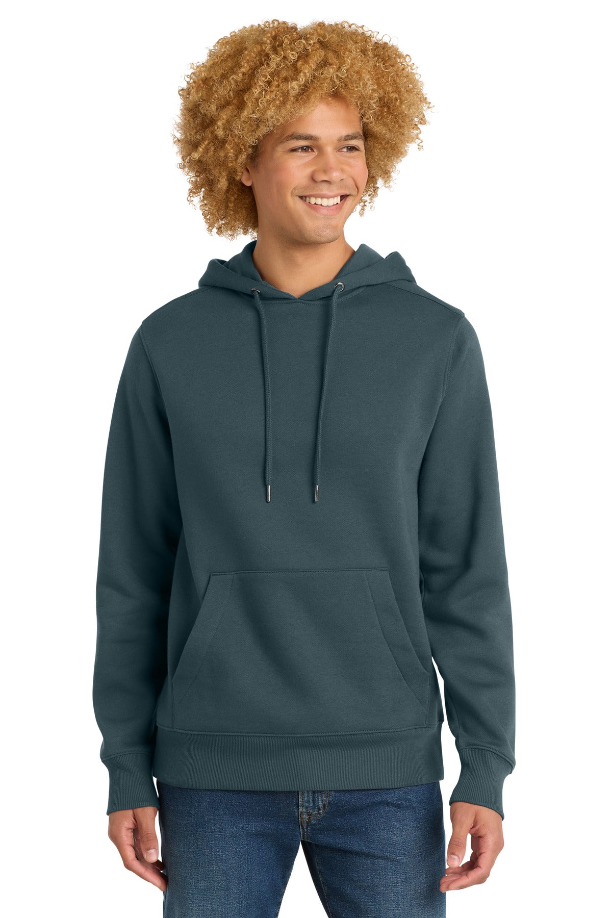 District Men's    Perfect Weight    Fleece Hoodie DT1101