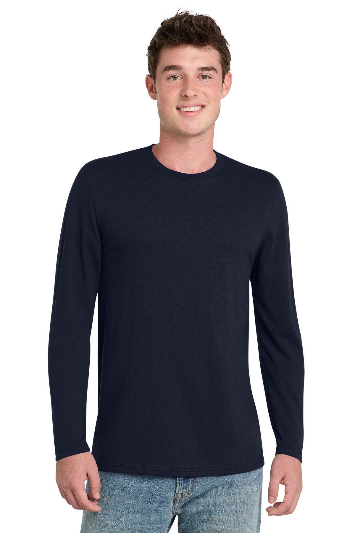 Port & Co Men's   Tri-Blend Long Sleeve Tee