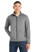 Sport-Tek Men's   Sport-Wick   Stretch Contrast Full-Zip Jacket
