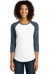 District Women's   Fitted Very Important Tee   3/4-Sleeve Raglan