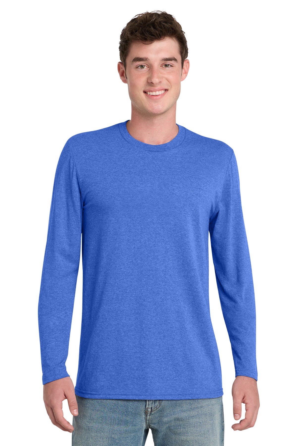 Port & Co Men's   Tri-Blend Long Sleeve Tee