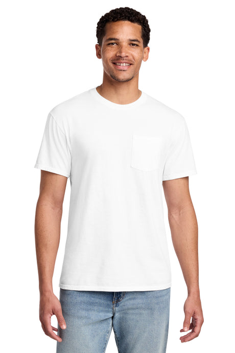 Port & Co Men's   Beach Wash   Garment-Dyed Pocket Tee