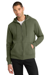 District Men's    Perfect Weight    Fleece Full-Zip Hoodie DT1103