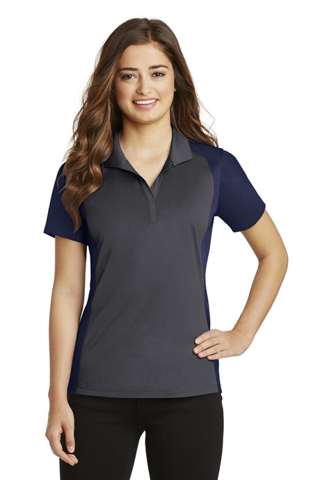 Sport-Tek Women's   Colorblock Micropique Sport-Wick   Polo
