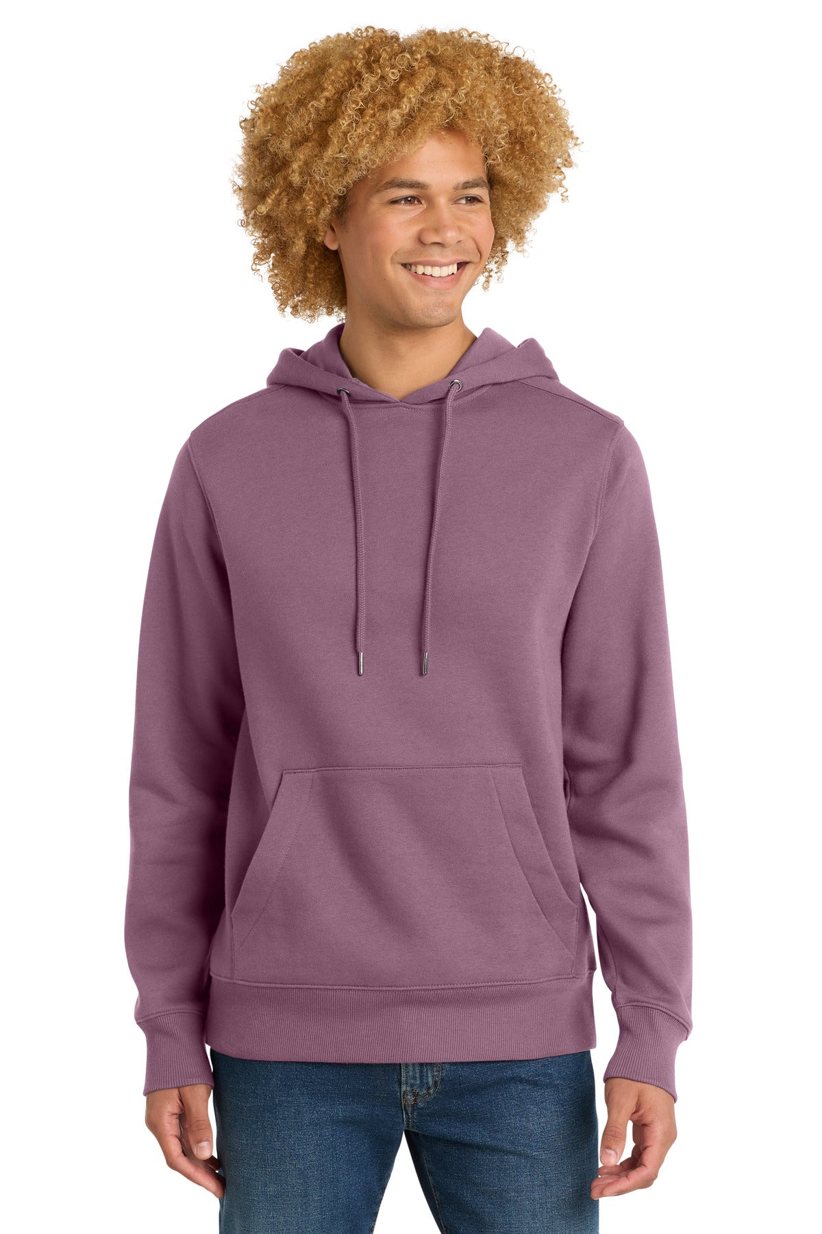 District Men's    Perfect Weight    Fleece Hoodie DT1101