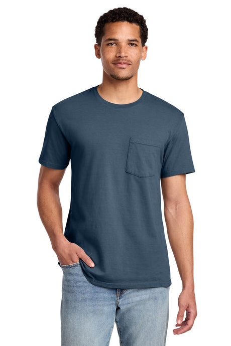Port & Co Men's   Beach Wash   Garment-Dyed Pocket Tee