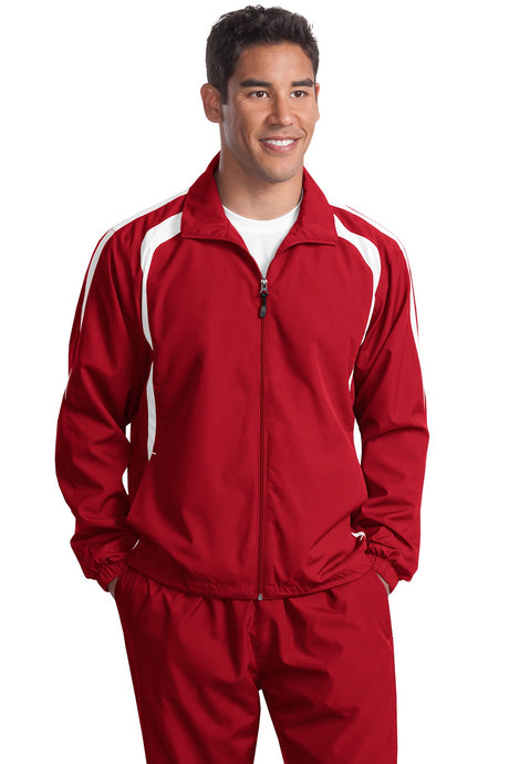 Sport-Tek Men's   Tall Colorblock Raglan Jacket