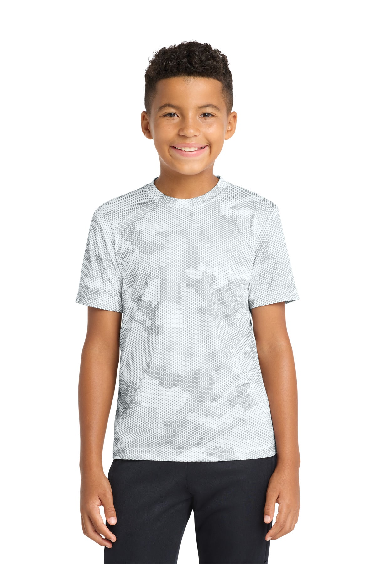 Sport-Tek Youth   CamoHex Tee