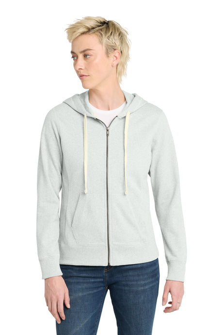 District Women's   Re-Fleece  Full-Zip Hoodie DT8103