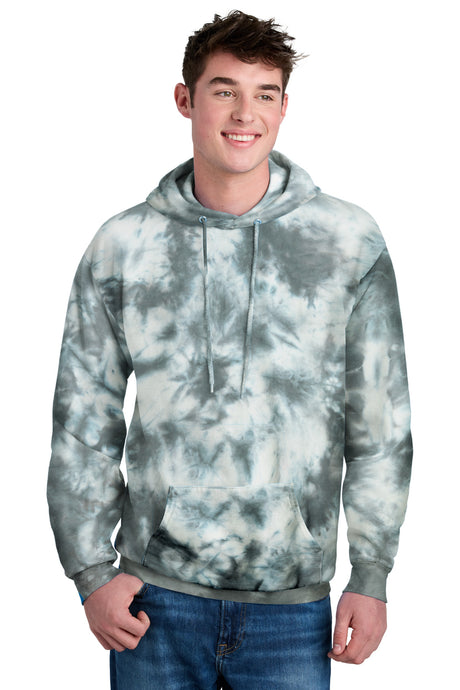Port & Co Men's   Crystal Tie-Dye Pullover Hoodie PC144