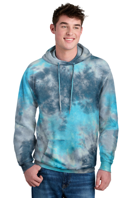 Port & Co Men's   Crystal Tie-Dye Pullover Hoodie PC144