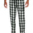 District Men's   Flannel Plaid Pant