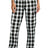 District Women's   Flannel Plaid Pant