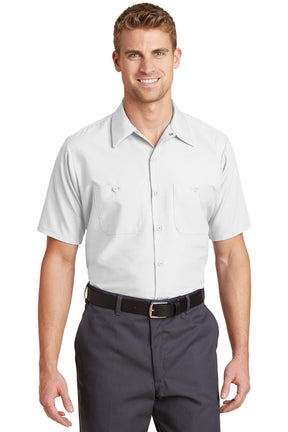 Red Kap Men's   Short Sleeve Industrial Work Shirt