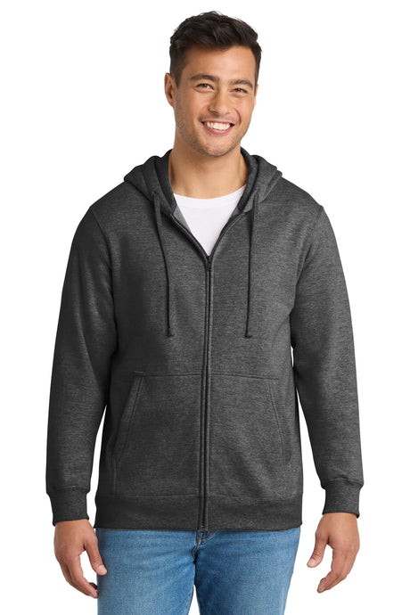Port & Co Men's   Fan Favorite Fleece Full-Zip Hooded Sweatshirt