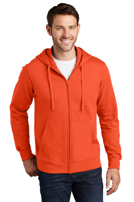 Port & Co Men's   Fan Favorite Fleece Full-Zip Hooded Sweatshirt