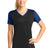 Sport-Tek Women's   CamoHex Colorblock V-Neck Tee
