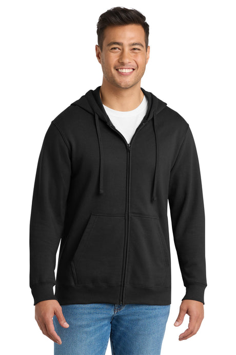Port & Co Men's   Fan Favorite Fleece Full-Zip Hooded Sweatshirt