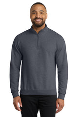 Port & Co Men's   Core Fleece 1/4-Zip Pullover Sweatshirt PC78Q