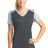 Sport-Tek Women's   CamoHex Colorblock V-Neck Tee
