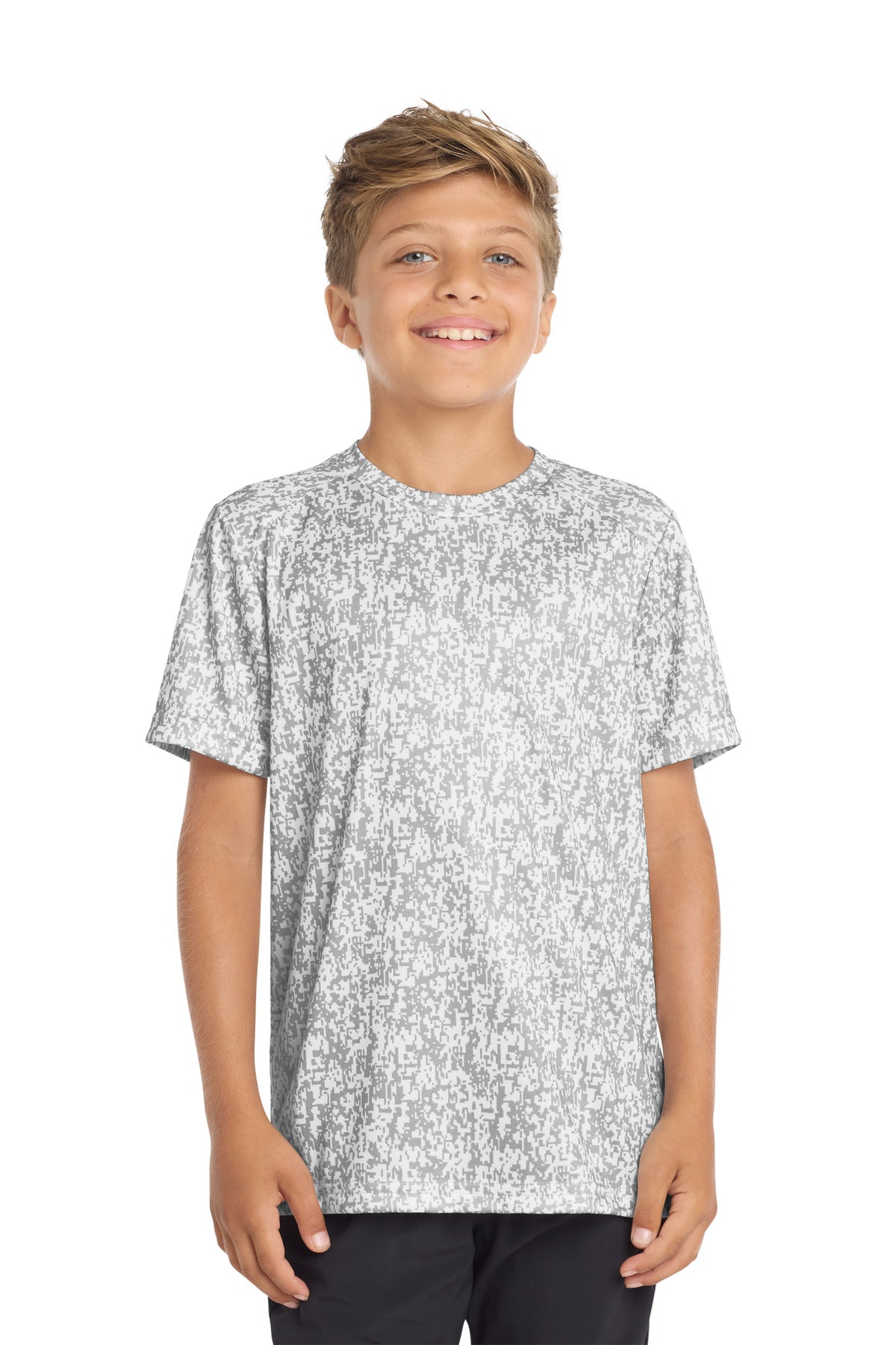 Sport-Tek Youth    Digi Camo Tee