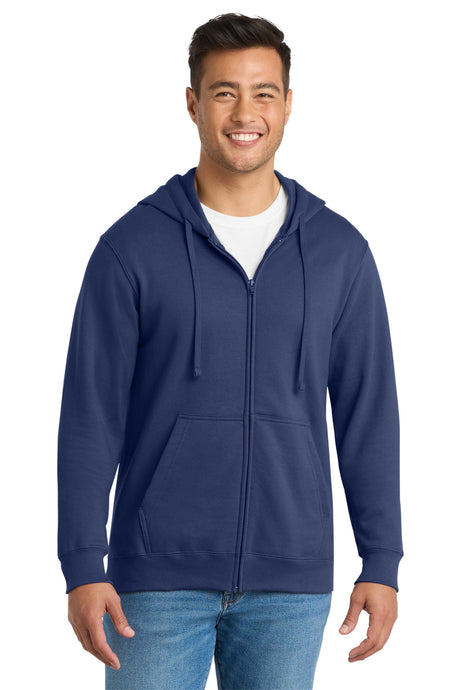 Port & Co Men's   Fan Favorite Fleece Full-Zip Hooded Sweatshirt