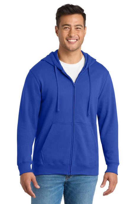 Port & Co Men's   Fan Favorite Fleece Full-Zip Hooded Sweatshirt