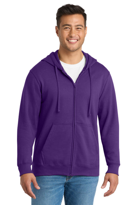 Port & Co Men's   Fan Favorite Fleece Full-Zip Hooded Sweatshirt