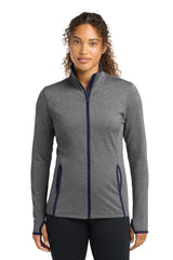 Sport-Tek Women's   Sport-Wick   Stretch Contrast Full-Zip Jacket