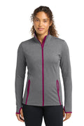 Sport-Tek Women's   Sport-Wick   Stretch Contrast Full-Zip Jacket
