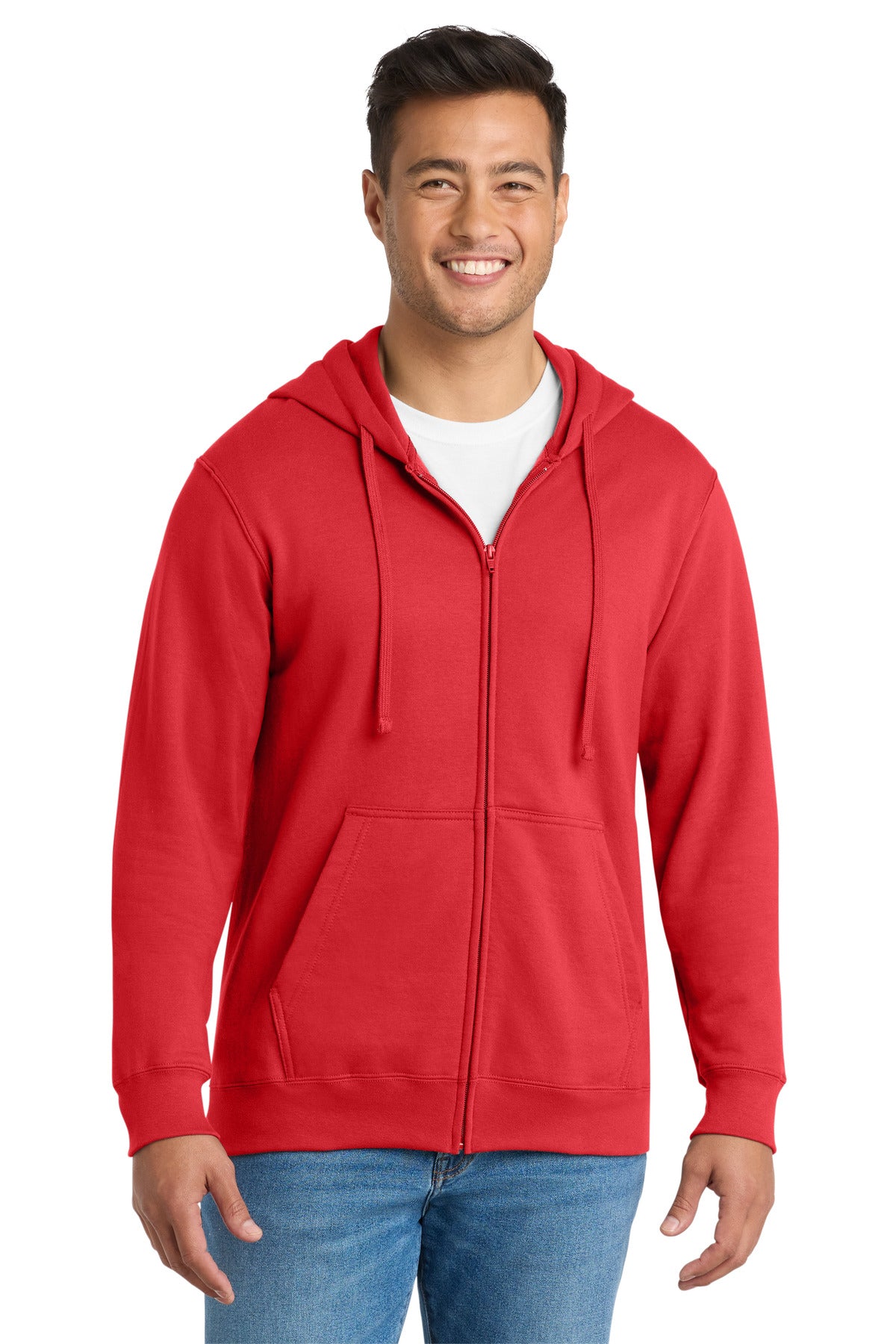Port & Co Men's   Fan Favorite Fleece Full-Zip Hooded Sweatshirt