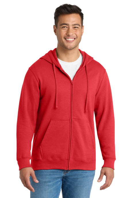 Port & Co Men's   Fan Favorite Fleece Full-Zip Hooded Sweatshirt