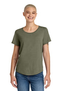 AllMade Women's   Relaxed Tri-Blend Scoop Neck Tee AL2015